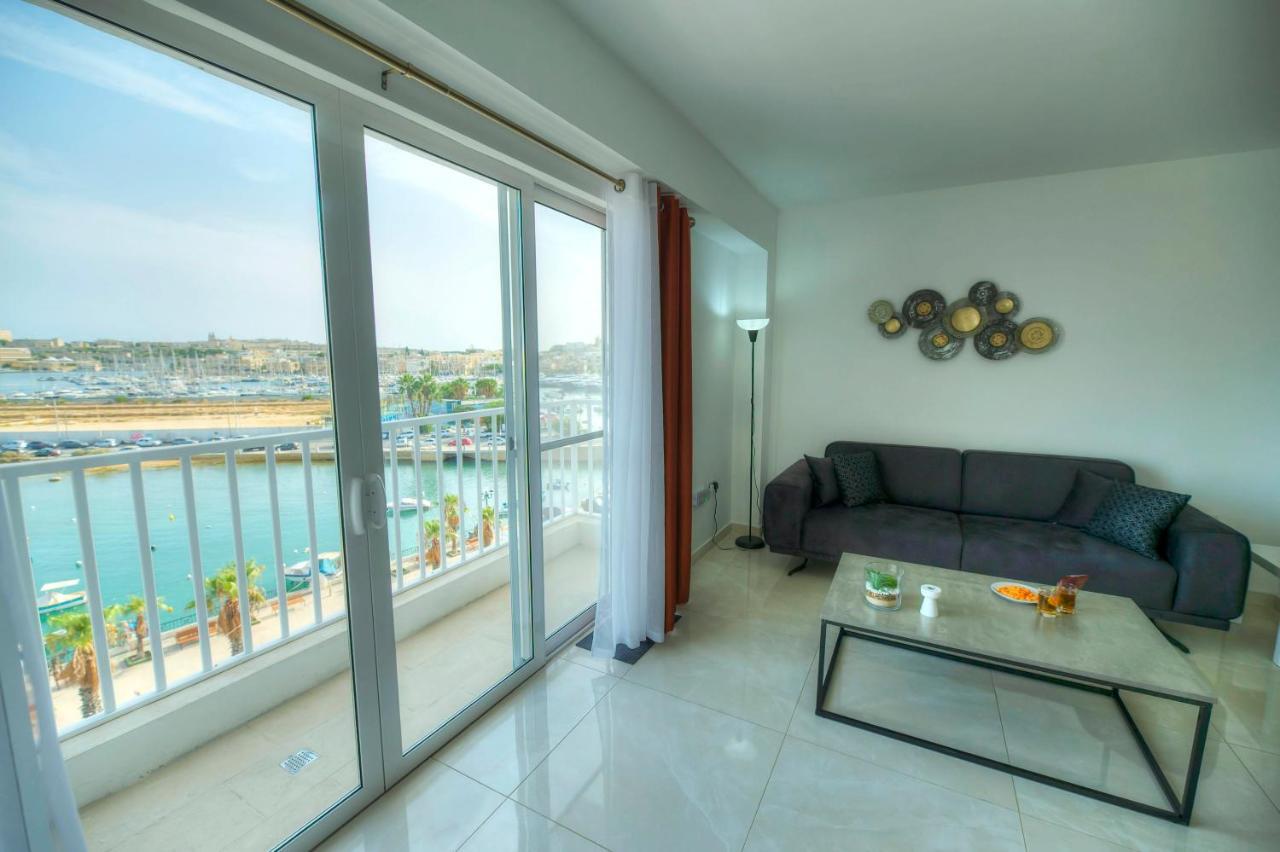 Bright & Modern 2Bedrooms With Sea Views Gogzr-2 Gzira Eksteriør bilde